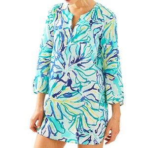 Lilly Pulitzer Oasis tunic cover up
